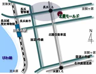 北菱モールド地図
